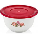 Cosiness Çiçek Desenli Yuvarlak Saklama Kabı 4.5lt.
