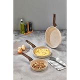 Cosiness Granit Döküm 3 Lü Tava Set - 20+24+28 Cm.