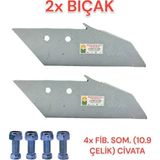 Coşkunsan Ünlü Pulluk Bıçak Uç Demiri (Burun) Civatalı-2 Adet