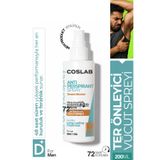 COSLAB Antiperspirant Ter Önleyici Sprey 50ml - El Ayak ve Koltuk Altı İçin Uzun Süreli Terleme Karşıtı
