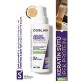 COSLAB Argan Yağı & Keratin Sütü 200ml Saç Besleyici İpek Proteini Aloe Vera Kuru ve Yıpranmış Saçlar İçin