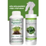 cosmeqplants 2'li Set - Kök Güçlendirici ve Yeşil Bitkiler Besini