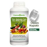 cosmeqplants Tüm Sebzeler Için Sıvı Bitki Besini 250 ml