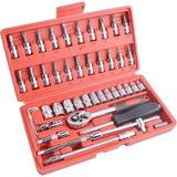 Cosmetichane Makroyapı 46 Parça Lokma Takımı Mini 1/4 Lokma 1 Set Küçük Set