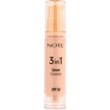 Cosmetics3 In 1 Serum Concealer 20 Medium Beige Spf 50 Nemlendirici ve Aydınlatıcı Göz Altı Kap - Çok Renkli