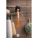 Cosmic Store Jilet Tıraş Bıçağı Askısı 2'li Set | Banyo Duş Rafı Için Pratik Jilet Tutucu Askı Organizer