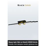 Cosmo Gold LED Tavan Avize – Kumandalı Dim Edilebilir – Aşağı Işık