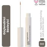 Cosmogenesis Labs Kaş Kirpik Canlandırıcı Serum 3ml – Su Bazlı Besleyici Dolgunlaştırıcı Vegan (%1 Biotin- %1 Peptit)
