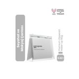 Cosmogenesis Labs Şeffaf Kilitli Seyahat Ve Makyaj Çantası – Su Geçirmez Plastik Kozmetik Düzenleyici (13X19 CM)