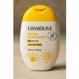 Cosmolive Güneş Kremi %100 Doğal Yüz Spf 5 Yağlı - Kuru - Karma Ciltler Su Bazlı