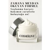 Cosmolive Yaşlanma Ve Kırışıklık Karşıtı Nemlendirici Yüz Göz Çevresi Altı Cilt Kremi Gece Yağlı Su Bazlı Kuru