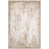 Cosmos Cs003b Bej Halı Modern Detaylı Pamuk Taban Viskon Tozuaz Salon Yatak Odası Koridor Halısı 200 X 290 Bej