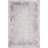 Cosmos Cs004g Gri Halı Modern Detaylı Pamuk Taban Viskon Tozuaz Salon Yatak Odası Koridor Halısı 300 X 400 Grı