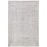 Cosmos Cs005g Gri Halı Modern Detaylı Pamuk Taban Viskon Tozuaz Salon Yatak Odası Koridor Halısı 300 X 400 Grı