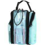 Cosmos Mesh Duş Caddy Tuvalet Organizatörü Asılı Duş Tote Çanta, Hızlı Kuruyan Duş Düzenleyici Taşınabilir Banyo Çantası Dayanıklı Fermuarlar ve Seyahat Spor Salonu Yüzme Plaj ve Kamp için Yan Cepler,