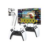 cosmostech 4K Retro Game Stick 64GB – 30.000+ Oyun, 15 Emülatör, 2.4G Kablosuz TV Oyun Konsolu