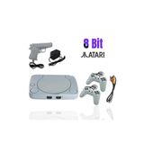 Cosmostech 8 Bit Atari Oyun Konsolu, 2 Oyun Kolu, 1 Tabanca, Mario ve Onlarca Oyun Yüklü, Beyaz
