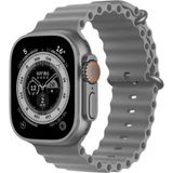 Cosmostech Akıllı Saat Watch için Uyumlu 42MM 44MM 45MM 49MM 1/2/3/4/5/6/se/7/8/ultra Akıllı Saat Silikon Kordon ve Kayışı Koyu Gri