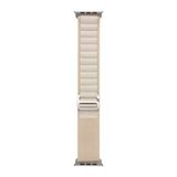 Cosmostech Akıllı Saat Watch İçin Uyumlu 42Mm 44Mm 45Mm 49Mm 1/2/3/4/5/6/Se/7/8/Ultra Çift Katman Kordon Ve Kayışı Beyaz(Beyaz)