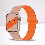 Cosmostech Akıllı Saat Watch için Uyumlu 42MM 44MM 45MM 49MM 1/2/3/4/5/6/se/7/8/ultra Magnetli Kordon ve Kayışı Pudra Pe