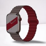 Cosmostech Akıllı Saat Watch için Uyumlu 42MM 44MM 45MM 49MM 1/2/3/4/5/6/se/7/8/ultra Magnetli Kordon ve Kayışı Siyah(Bo