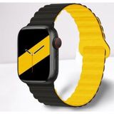 Cosmostech Akıllı Saat Watch için Uyumlu 42MM 44MM 45MM 49MM 1/2/3/4/5/6/se/7/8/ultra Magnetli Kordon ve Kayışı Siyah(Sa