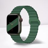 Cosmostech Akıllı Saat Watch için Uyumlu 42MM 44MM 45MM 49MM 1/2/3/4/5/6/se/7/8/ultra Magnetli Kordon ve Kayışı Yeşil