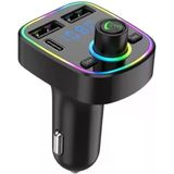 Cosmostech Car C2 Araç Fm Transmitter 5.3 Bluetooth Araç Kiti Hızlı Şarj Qc 3.1 Çift Usb Ve Type-C Mp3 Sd Kart Çakmaklık Girişli Oto Müzik �