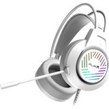 Cosmostech G1 Rgb Işıklı Kafaüstü Gaming Kulaklık Beyaz – 3.5mm Jack, Ergonomik Mikrofon, Ps5 – Ps4 – Pc – Xbox – Switch Uyumlu