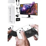 Cosmostech Game Stick 4K Retro Oyun Konsolu – 64GB Hafıza Kartlı | 15 Emülatör ve 30.000+ Klasik Oyun | 2.4g Kablosuz Çift Kollu HDMI Tak-Çalıştır Tv Oyun Konsolu