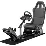 Cosmostech GY013 Racing Simulator | Ayarlanabilir Metal Direksiyon Standı + Ergonomik Yarış Koltuğu | Espor Yarış Koltuğu