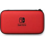 Cosmostech Nintendo Switch Uyumlu Taşıma Çantası | Switch OLED / Switch V2 / Switch V1 Koruyucu Seyahat Çantası - Kırmızı