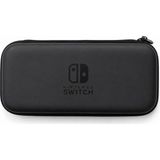 Cosmostech Nintendo Switch Uyumlu Taşıma Çantası | Switch OLED / Switch V2 / Switch V1 Koruyucu Seyahat Çantası - Siyah