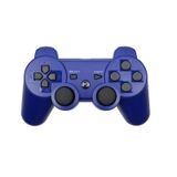 Cosmostech P3 Doubleshock PS3 Playstation 3 için Uyumlu Kablosuz Titreşimli Oyun Kolu Gamepad Joystick Controller Mavi