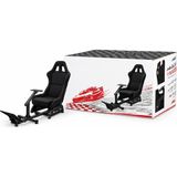 Cosmostech Play x CS-090 Yarış Simülatörü Kokpit ve Yarış Koltuğu – Ayarlanabilir Direksiyon Pedal Standlı Sim Racing Gaming Cockpit - Siyah