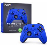 Cosmostech Play x Revolution Unlimited CS-083 2.4g Kablosuz Oyun Kolu – Xbox Series X/s Xbox One Pc Uyumlu Wireless Gamepad Shock Blue - Mavi