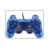 Cosmostech Ps2 Controller Oyun Kolu , Titresimli Gamepad Joystick Mavi