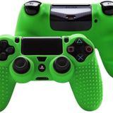 Cosmostech Ps4 Controller Joystick Oyun Kolu Gamepad Uyumlu - Silikon Koruyucu Cover Yesil