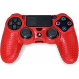 Cosmostech Ps4 Controller Silikon Kılıf – Dualshock 4 Uyumlu Kaymaz Gamepad Koruyucu Kaplama Kırmızı