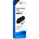 Cosmostech Ps4 Dual Charging Dock Şarj Istasyonu Dualshock 4 V1/v2 Uyumlu Çift Kol Şarj Standı