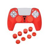 Cosmostech Ps5 Controller Joystick Oyun Kolu Gamepad Uyumlu Silikon + 8'Li Analog Koruyucu T