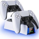 Cosmostech PS5 Dualsense Joystick Hızlı Şarj İstasyonu LED Göstergeli YH-54 Playstation 5 Controller Charger Dock