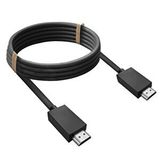 Cosmostech Ps5 Hdmı Görüntü Kablosu Ultra Yüksek Hızlı Hdmi 2.1 Kablosu, 120hz 4k Ve 8k Hdr - Vrr - Allm Siyah