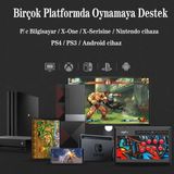 Cosmostech PXN X8 Arcade Fight Stick Joystick Dövüş Oyunları PS4, Xbox,N.Switch, PC Uyumlu Oyun Kolu