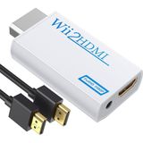 Cosmostech Wii To HDMI Dönüştürücü Adaptör 1080P – 3.5mm Ses Çıkışlı, HDMI Kablolu, Nintendo Wii & Wii U Uyumlu, Hdtv/monitör Destekli