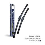 Cosmotex Niken Bmw 3 Seri E90 2005-2009 Araca Özel Silecek - Siyah
