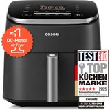 Cosori Turboblaze Dc Motor Airfryer Xxl 6l – 9-In-1 Akıllı Hızlı Pişirme | 5 Kademe, 87 Tarif
