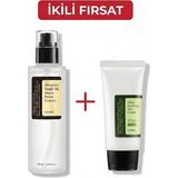 Cosrx Advanced Snail 96 Mucin Salyangoz Özlü Esans 100 ml + Aloe Soothing Sun Cream SPF50 (Aloe Veralı Yatıştırıcı Etkili) - Ikili Fırsat Paketi (Gloria Lumiere )