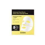 Cosrx Advanced Snail Mucin Glass Glow Hydrogel Mask 34g / 1.19 oz. x 3ea