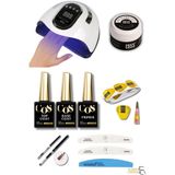 Coss Profesyonel Protez Tırnak Jel Seti – 280W UV Lamba